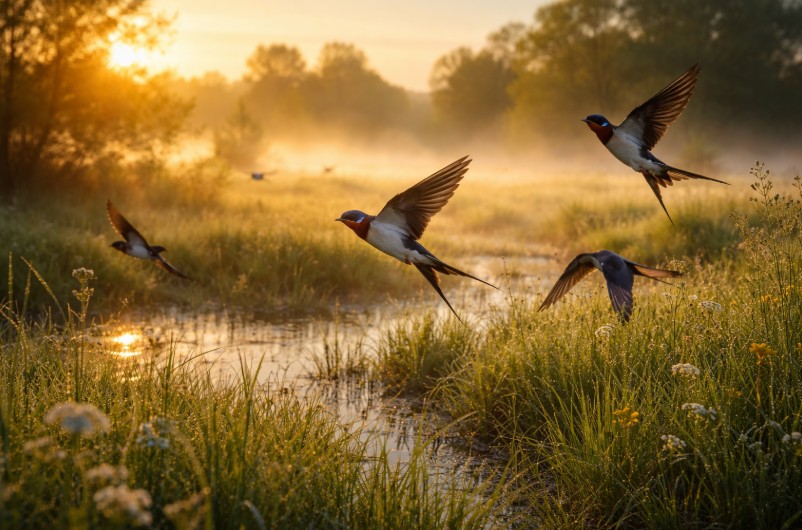 quelles especes d'oiseaux migrent en ce moment